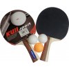 Súprava na stolný tenis 2-star - 2 pálky + 3 loptička