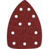 EXTOL PREMIUM papiere brúsne delta, suchý zips, bal.10ks, 149x105mm, P60 8803971