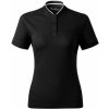 Polokošeľa dámska Malfini Diamond - čierna, S