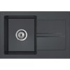 Miló Granitový drez Mona grafitový 65 x 44 x 17,5 cm
