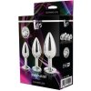 Dream Toys Gleaming Love Plug Silver Set