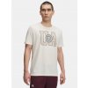 Under Armour UA College crest Logo SS-BRN Men's T-Shirt krémové