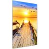 Vertikálny foto obraz akrylový na stenu Jazero 50x100 cm