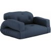 sofa HIPPO (futónová pohovka ) 140*200 cm navy 737