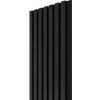 WALL CONCEPT akustický panel čierna, čierny filc + MDF, 2750x285x21 mm, 0,78 m2
