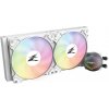 Zalman vodní chladič CPU ALPHA28 White/ 2 x 140 mm / PWM / ARGB / bílý