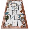 DETSKÝ KOBEREC FUN 160 x 220 cm KLASY ružový #O254
