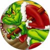 Jedlý papier Grinch a darčeky 19,5 cm - Pictu Hap - Pictu Hap