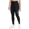 Dámske športové 7/8 legíny s vysokým pásom Nike W NSW AIR TIGHTS HR W čierne DM6065-010 - XS