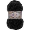 Alize Softy Plus 60 - čierna (100g, žinylková priadza, na hračky)