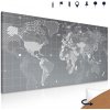 Obraz na korku mapa sveta v modernom prevedení
