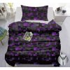 Textilomanie Bavlnené obliečky GRAPHIO fialové Rozmer obliečky: 70 x 90 cm | 140 x 200 cm