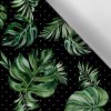 Takoy Látka s potlačou nepremokavý polyester TD / NS tropické listy Saviano-NS-7273