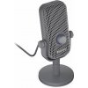 Endorfy mikrofon Solum Voice S / drátový / pop-up filtr / RGB podsvícení / USB-C / šedý EY1B024