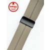 Silikónový remienok Ricardo 22 mm (pre Huawei Watch GT 4, 5), sivý V2, rýchloupínací