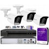 Hilook by Hikvision Sada na monitorovanie TurboHD, 3 kamery 5Mpx, 4-kanálový záznamník - HiLook od Hikvision