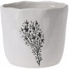 Obal Na Kvetináč 15 cm plast biely