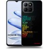 Picasee silikónový čierny obal pre Honor 70 Lite - Motto života