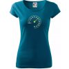 Tachometer cíti sa - 60 rokov - Dámske tričko Pure - 2XL ( Petrolejová )
