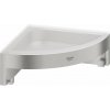 Grohe QuickFix Start Cube Rohová polička, supersteel 41106DC0-GR