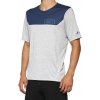 100% Airmatic Short Sleeve Jersey Grey/Midnight M
