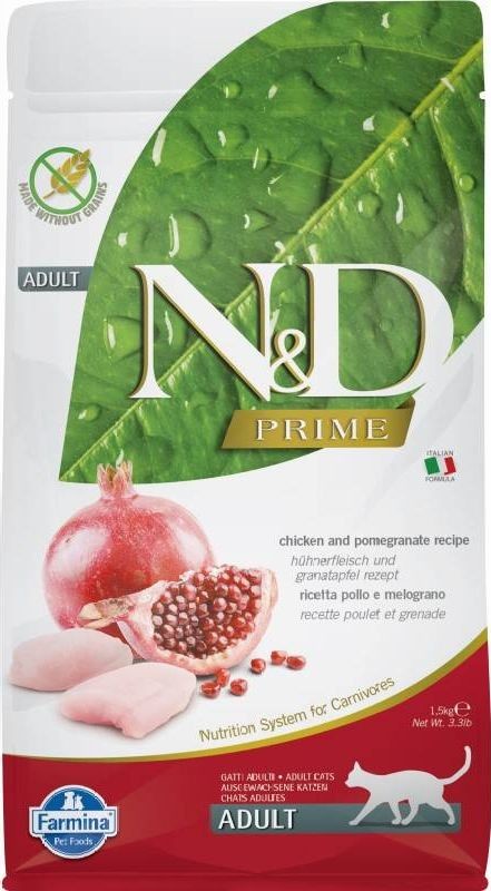 Farmina N&D cat PRIME adult chicken&pomegranate 1,5 kg