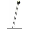 Komperdell Nordic CX-100 Sport 2025/26 čierne palice - 175 cm - černá/žlutá