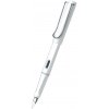 LAMY Safary shiny white plniace pero F Biela