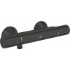 GROHE Precision Start - Termostatická sprchová batéria nástenná, čierna matná 345942430