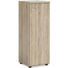 Economy Policová skriňa BASIC, otvorená, 40x40x111,7cm, dub Somona