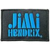 Jimi Hendrix Stencil Logo Nažehlovačka
