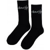 HOMEBOY ponožky Pencil Sock (Three-Pack) Nappo Logo (BLACK-10) veľkosť: S-M