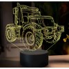 Beling 3D lampa,JCB fastrac 3200, 16 farebná U40