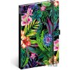 Baagl Notes Tropical linkovaný 13 x 21 cm