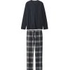 esmara Men Pánske flanelové pyžamo navy modrá, L 52/54 (100395212)