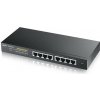 Zyxel GS1900-8HP v3 8-portový stolový gigabitový webový inteligentný PoE switch: 8x Gigabit metal, IPv6, PoE budget 70W GS1900-8HP-EU0103F ZyXEL
