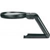 TOOLCRAFT 821010 821010 stojacie lupa Zväčšenie: 2 x, 4 x Veľkosť objektívu: (Ø) 88 mm; 821010