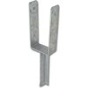 Kotevní patka U-tvar s T-trnem 91 mm žárový pozink