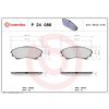 Sada brzdových platničiek, vždy 4 kusy v sade BREMBO P 24 086 (P24086)