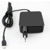 5V-9V-12V-15V-18V-20V USB Type-C 90W nabíjací zdroj pre tablety a notebooky, čierny