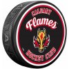 Mustang Puk Calgary Flames NHL Retro Script