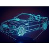 Beling 3D lampa,BMW M3 cabriolet , 7 farebná DFJWQDFV2HHW