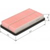 Vzduchový filter S9188 BOSCH 1987429188