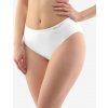GINA Klasické bavlnené nohavičky so širokým bokom | 00019P - biela, L/XL