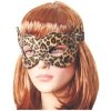 BAVLNENÁ ŠKRABOŠKA ​​NA OČI LEOPARD -
