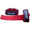 Power System Kožen&eacute trhačky na mŕtvy ťah Leather Straps 3320 - L - červená