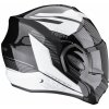 Moto přilba SCORPION EXO-TECH EVO ANIMO černo/bílá - Velikost 2XL