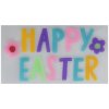 Veľkonočné želé nálepky na okno - HAPPY EASTER nápis