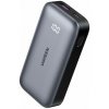 Ugreen Two-way Fast Charging Power Bank / Powerbanka / 10000 mAh / 30W / 1x USB-C / 1x USB-A / šedá (6941876221851)