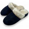 Dámske domáce šľapky modre